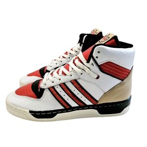 Adidas Originals Rivalry Hi Top Men's Sneaker Size 10 Leather Shoes FZ6332